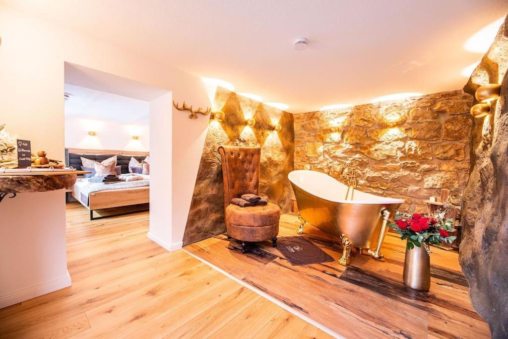 Chalet Vitaspa - Whirlpool & Sauna Privatspa Pegnitz Exterior photo